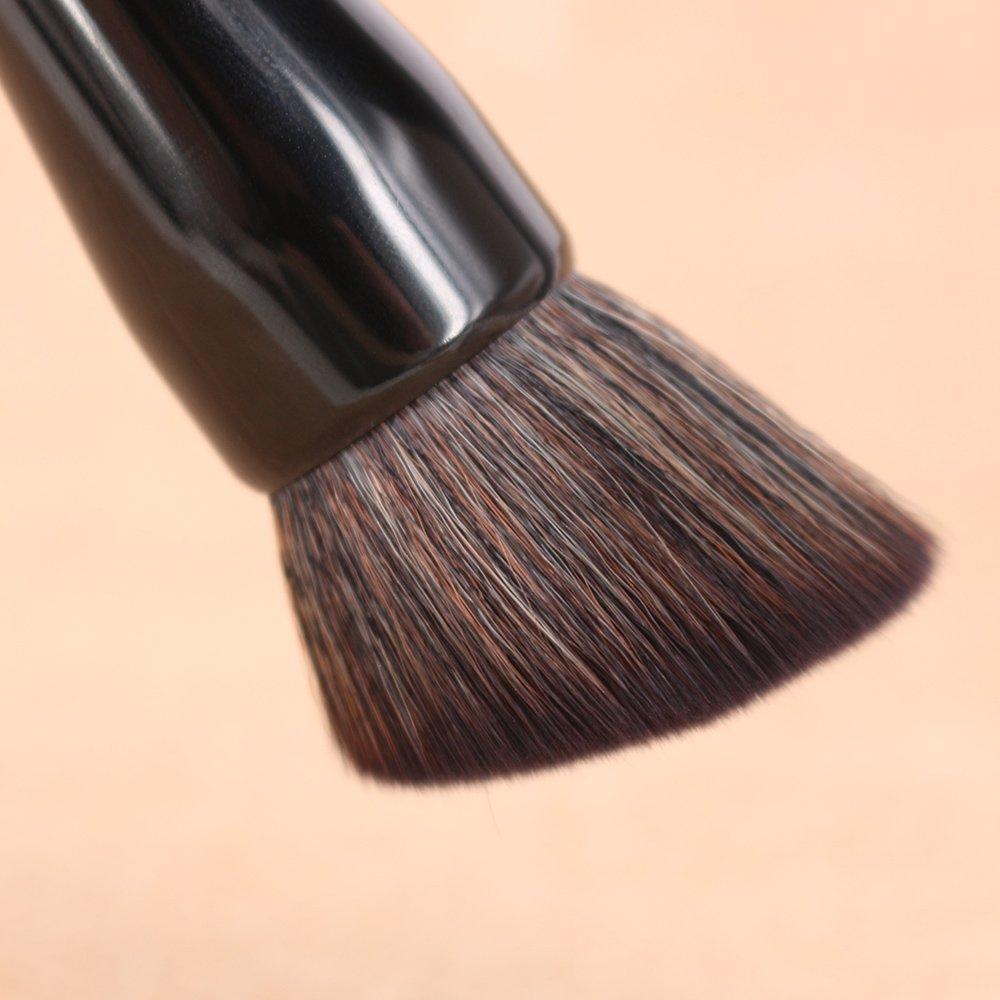 Vela.Yue Powder Foundation Brush Multifunkční štětec na make-up kulatý diagonální řad