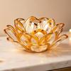 Plastic Flameless Tea Light Electronic Lotus Lamp Decorative Lighting Flameless Candle Lamp  Home