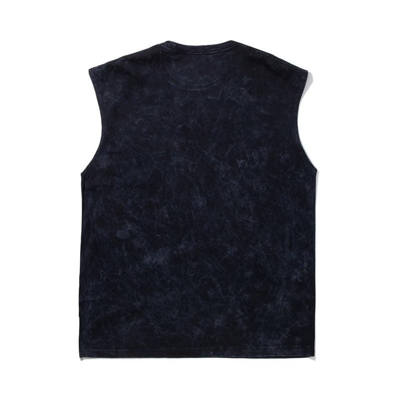 Li Ning Trendy Sports Series Comfortable Simple Versatile Letter Round Neck Loose Vest Men Vests Black AVSV059-2
