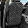 PU Leather Car Anti-Kick Mats Auto Seat Back Protector Cover For Children Car Back Seat Anti-Dirty Pad Car Accessories