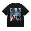T-shirt d'appréciation Chris Rea Unisexe Hommage Rétro Enterrement de Vie de Garçon Fille Drôle