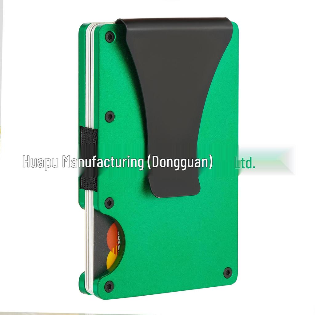 RFID Aluminum Credit Card Holder - Anti-demagnetization & Anti-skimming Metal Case
