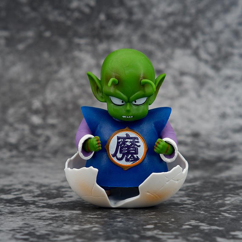 Dragon Ball, Little Bick Q version of the broken egg, Little Demon King Bick figure, animation peripheral model cross-border ornament gift