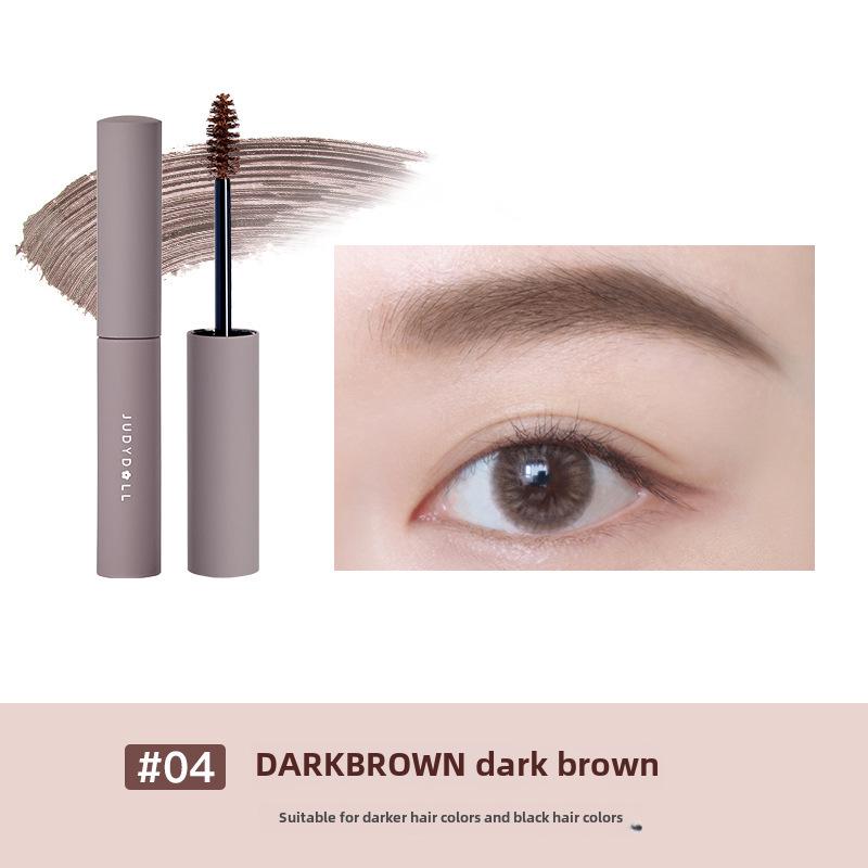 

Тинт для бровей Judydoll: Стойкая, не размазывающаяся коричневая помадка для бровей для начинающих.