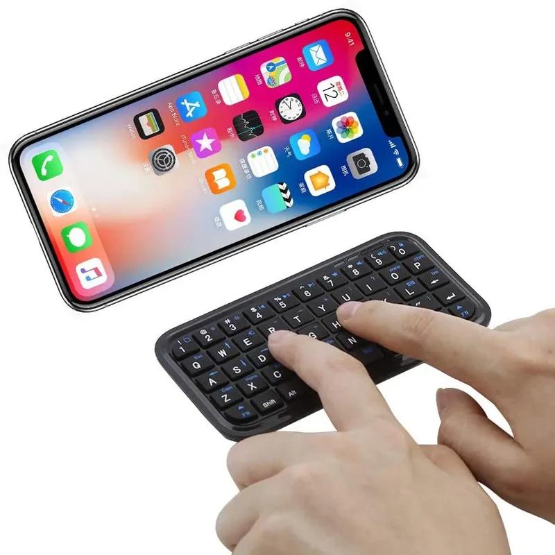 Mini Rechargeable Bluetooth System Universal Wireless Bluetooth Mini Portable Practical Keyboard Charging Wireless Pocket Keypad