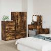 Storage Cabinets Smoked Oak 60 x 48 x 105 cm
