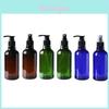 1pcs 250ml Plastic Pump Bottles Shampoo Shower Gel Jars Storage Containers For Facial Water And Essence Storage