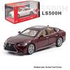 1/32 Alloy Die-cast Lexus LS500 Car Model Simulation Sound and Light Sedan Children's Toys with Base Ornaments Gift
