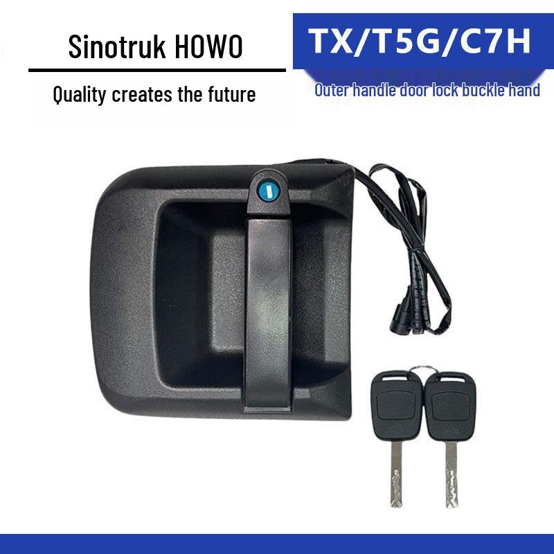 Compatible Exterior Handle for HOWO TX/T5G/C7H/G7 and Shacman Car Doors Standard