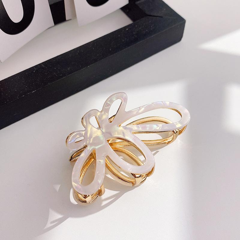 Luxurious Acetate Material Shark Clip Hair Accessories For Women