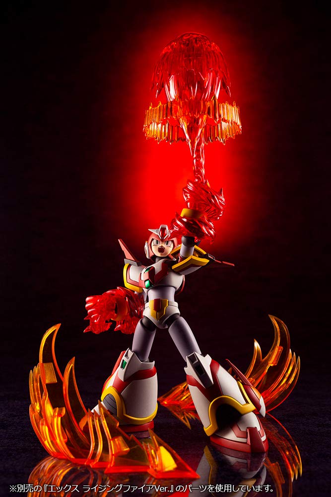 Mega Man X Force Armor Rising Fire Scale Plastic Model Approximately 137mm Tall Ver. 1/12 Kit, (KP530)