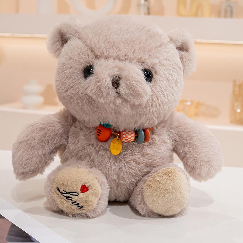 

Cute Sitting Bear Doll Teddy Bear Plush Toy Doll Girl Sleeping Pillow Gift Doll 22cm 0.2kg