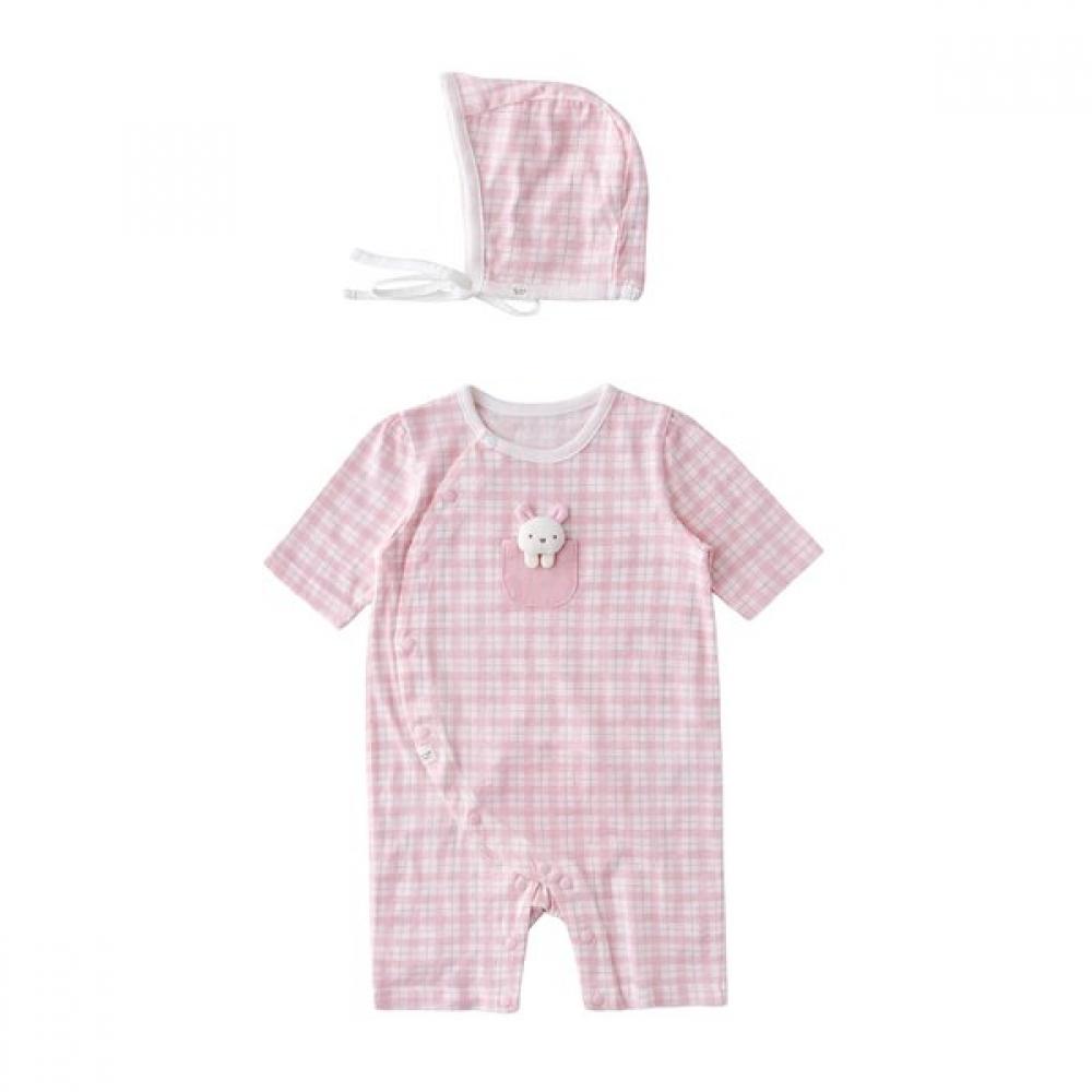 Mink Mui Комплект боди в клетку Petit Lulu 36370 041 10 PH/6 months (75)