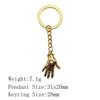 Back To School Bag Keyring Hamsa Hand Eye Of Horus Key Ring Ornaments For Home Cool Keychain