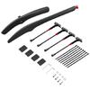 Bicycles Rear Mud Guards Adjustable Road Bike Mudguard Light Weight Outdoor Mountain Bike Mudguard Easy To Install