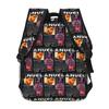Rapper Anuel AA World Tour Student Backpack School Bag Hiking Travel Daypack for Men Women Fashion Bookbag Shoulder Bags