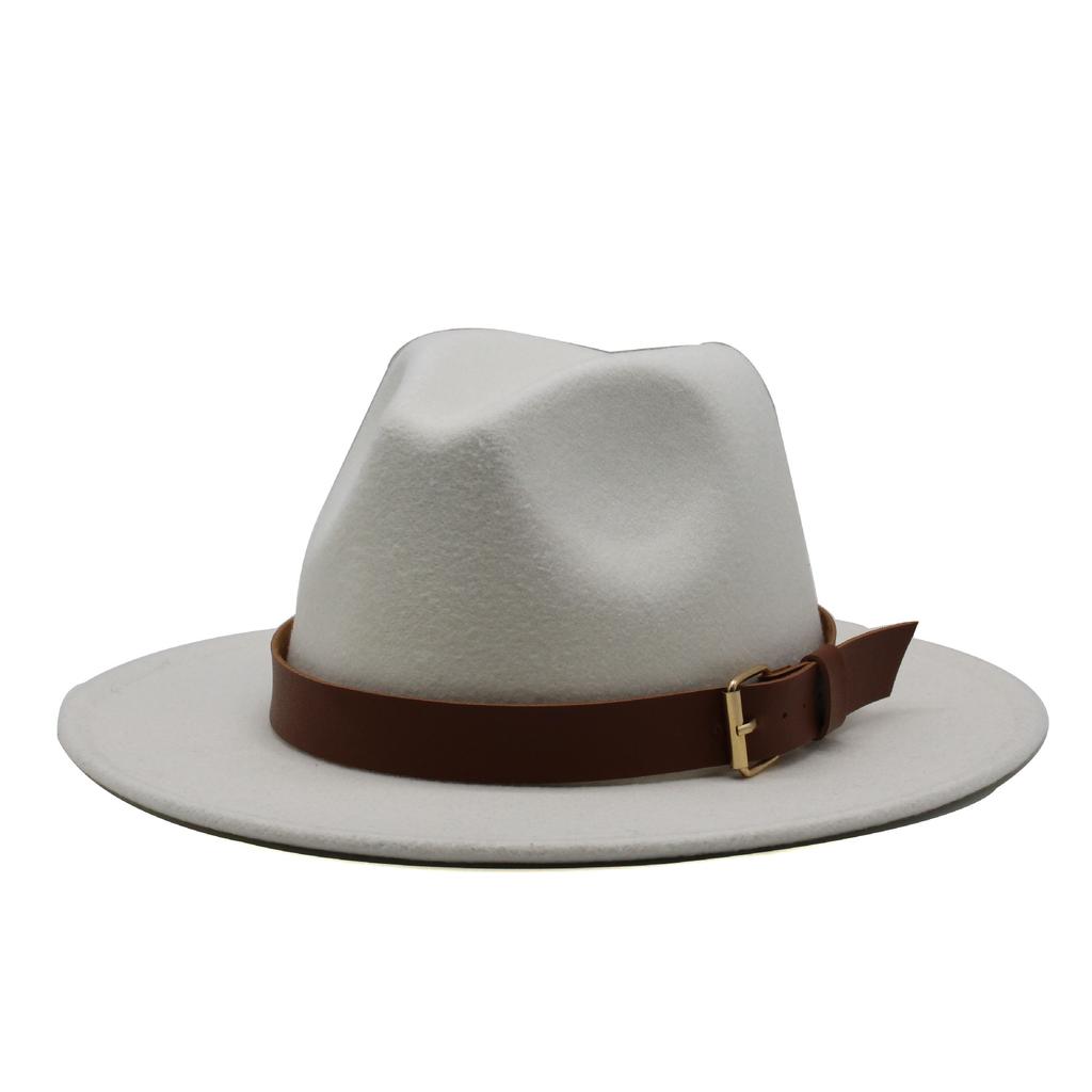 Black Woolen Top Hat Jazz Hat