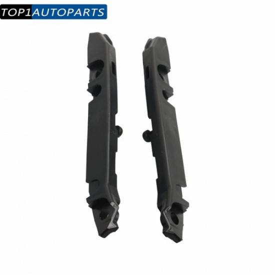 Front Driver and Passenger Side Bumper Cover Support For Mercedes-Benz E300 E400