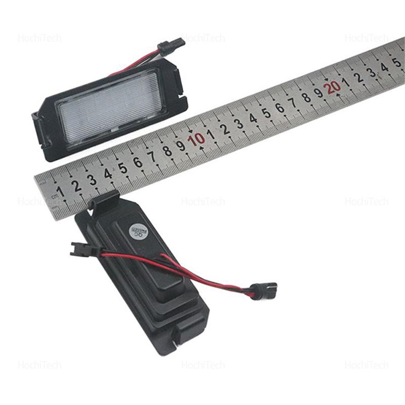 For Hyundai I20 Veloster XG30 Coupe for Kia Rio Soul Picanto 2x Car Rear LED SMD License Number Plate Light Lamp