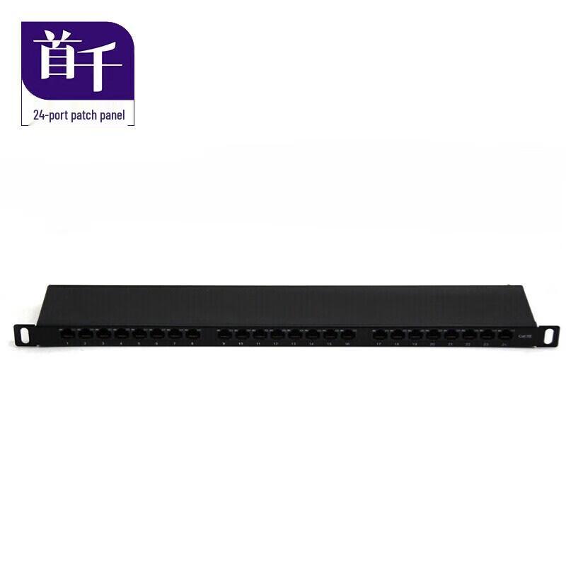 SHOCHAN Rackmount Network & Voice Patch Panels and Cable Management