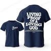Men's Fashion Summer T-shirts Christian Jesus Creative Graphic Printed Tshirt Casual Sports Short Sleeve T-shirt Jesus Saves Top