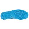Air Jordan 1 Retro High OG UNC Sneakers da Uomo Bianco Blu Polvere Scuro 555088-117