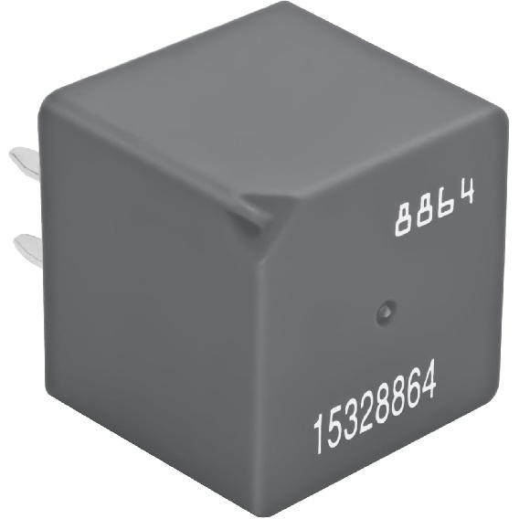 Automotive Relay 15328864 (Pack of 2) – D1741C 12V 40A 4-Pin SPDT Automotive Relay 12193604 13503102 Replacement – A/C Compressor, Starter & Fan