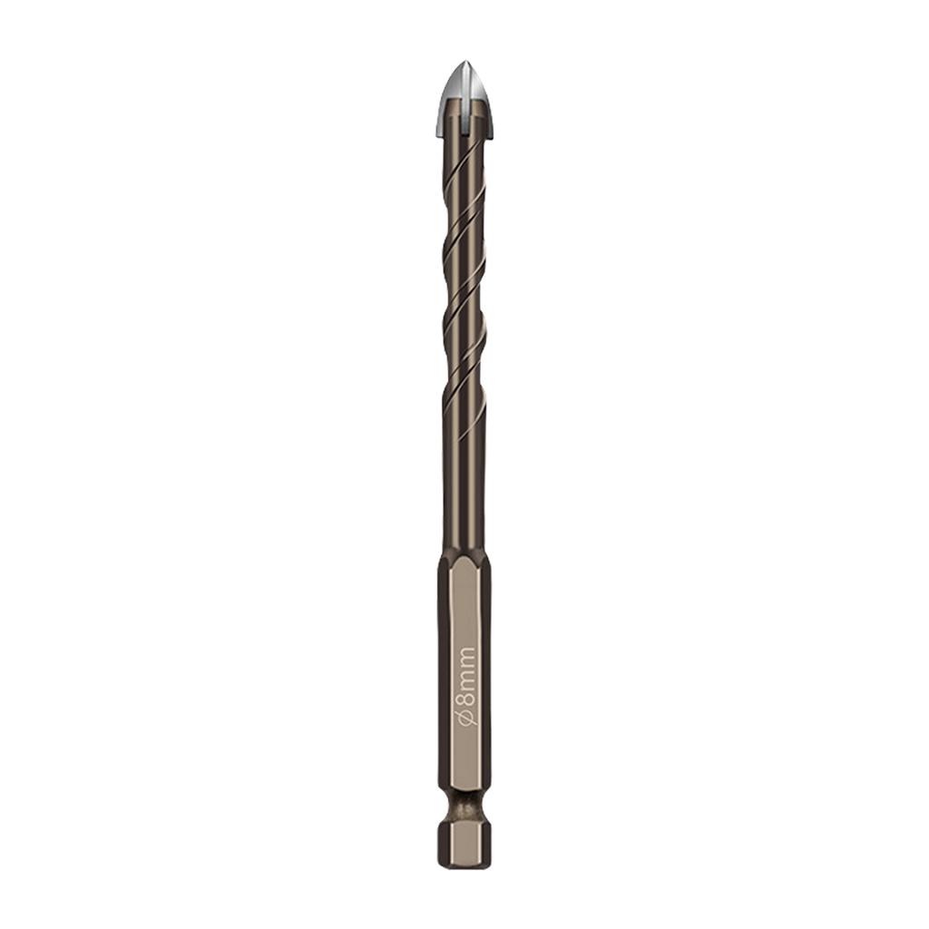 3-12mm Hexagonal Shank Helical Flute Tile Alloy Drill Bit Suitable For Efficient Drilling In Wood Plastic And Thin Metal