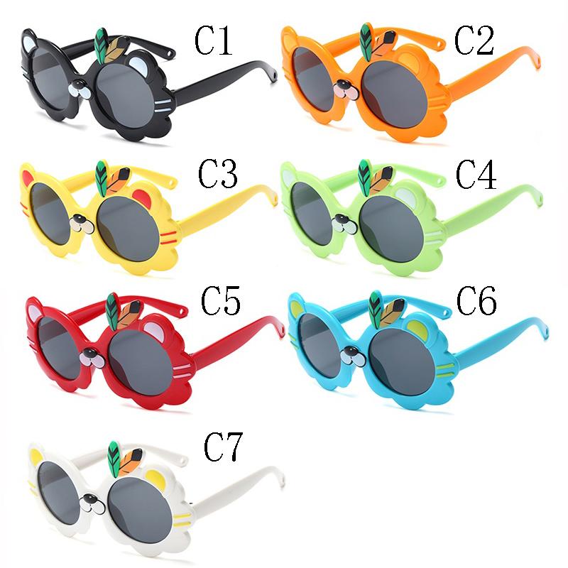 Neue Kinder Niedliche Cartoon UV400 Sonnenbrille Jungen Mädchen Farben Outdoor Kinder Sonnenschutz Sonnenbrille Baby Sport Shades Brille