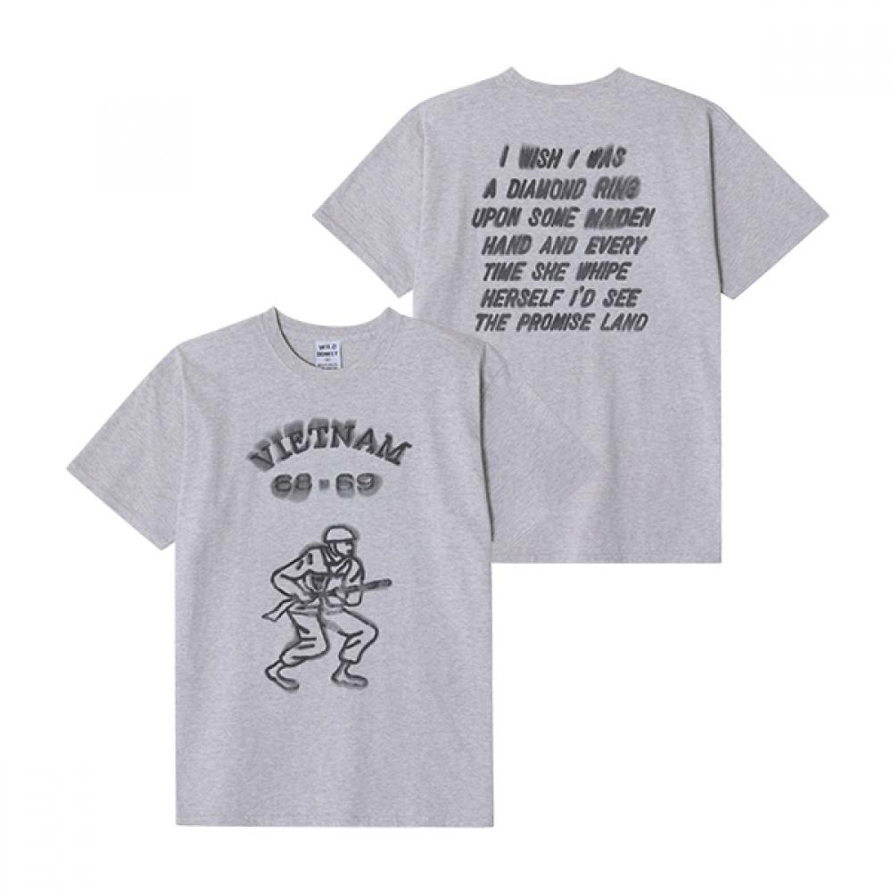 Wild Donkey T vieTnam Unisex shorT Sleeve Tee T-VIETNAM L 8370₽