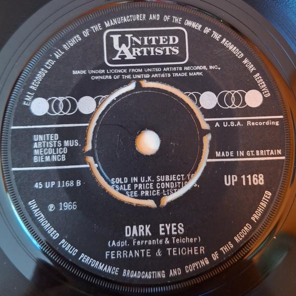 

7inch Record FERRANTE & TEICHER - A Man And A Woman (Un Homme Et Une UP1168 UNITED ARTISTS 1966 UK Jazz Used