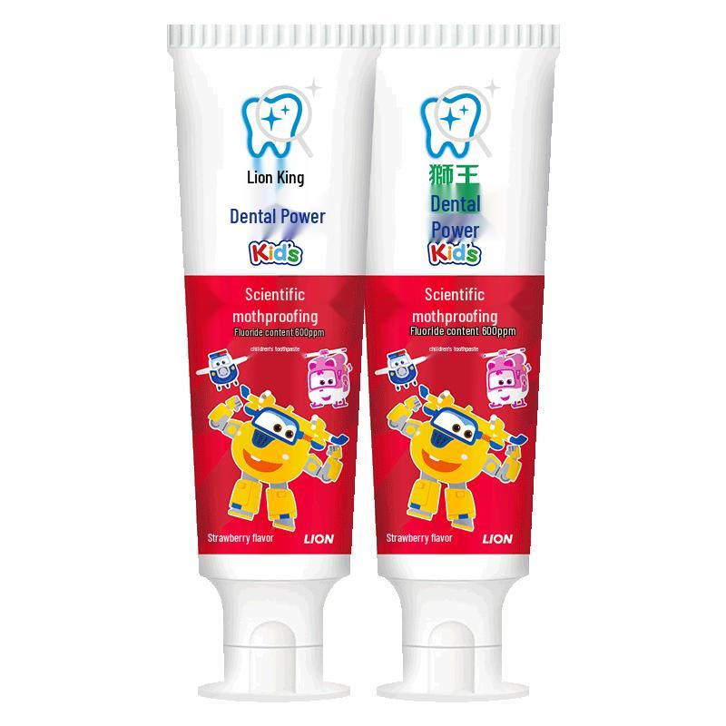 

Lion Kids Anti-Cavity Toothpaste, Strawberry