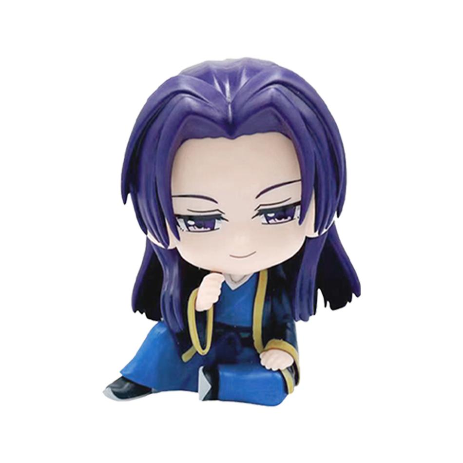 1-4pcs the Pharmacy Diaries Maomao Jinshi Mini Figure Anime Periphery Kawaii Sitting Toys Desktop Car Ornaments Model Present