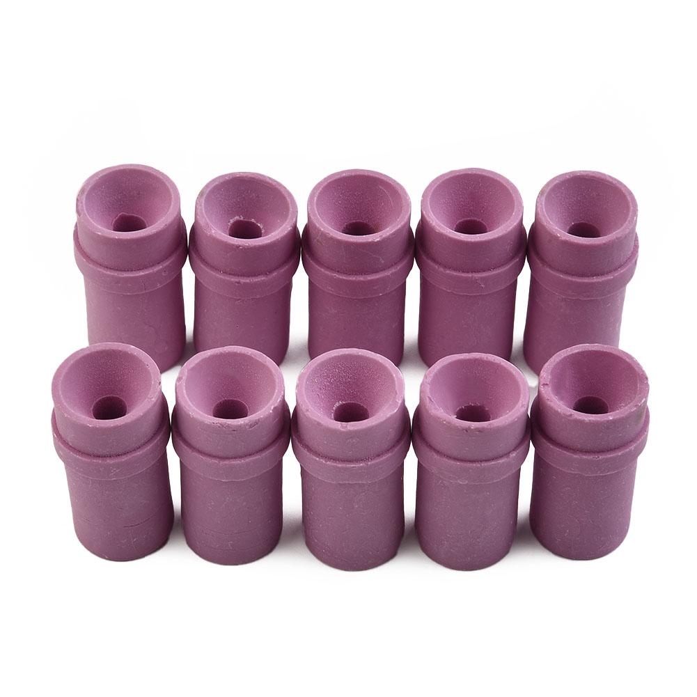 Efficient Sandblaster Ceramic Nozzle Tips 10 Pcs Designed for Use in Machinery and Metallurgical Casting Processes