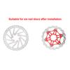 Bike Centerlock To 6-Hole Adapter Mountain Bike Hub Center Lock Conversion 6 Bolt Disc Brake Rotor Cycling Accessoires