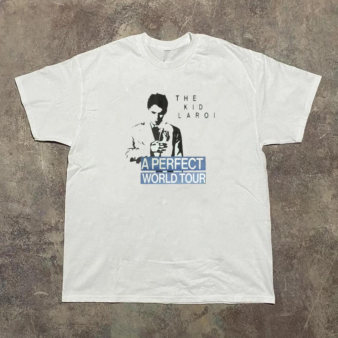 The Kid LAROI 2026 Concert Tour Dates White Cotton Shirt S-5XL L145 S