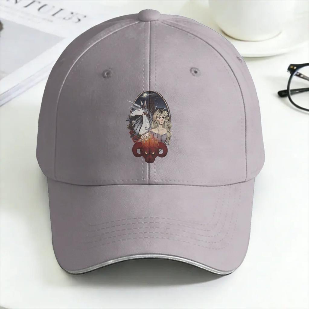 The Last Unicorn Sun Baseball Cap Summer Women Unisex Save Unicorn Print Trucker Hat Hot Sale Yk Cute Hiking Fishing Baseball Caps