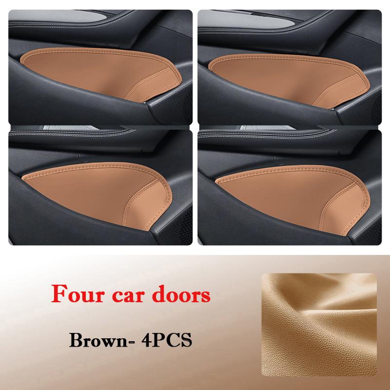 For BYD Sea Lion 05 DM-i 2026 2026 Car Door Slot Storage Barrel Leather Door Groove Mat Protective Pad Interior Accessories