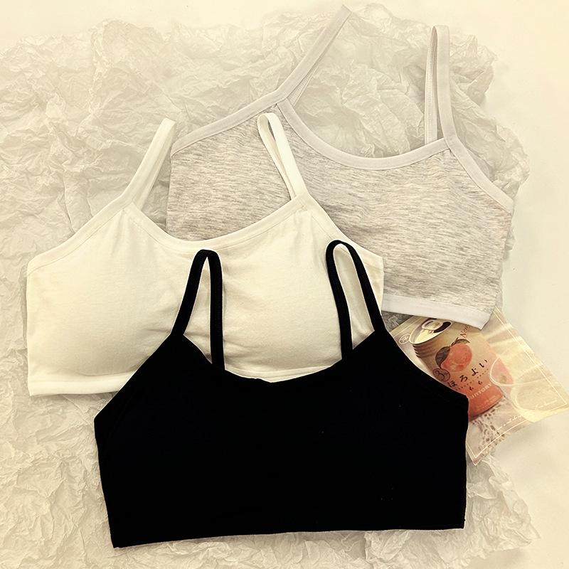 Pure Cotton Sports Tube Top for Teen Girls, Ages 12-18 – Ideal for Junior and High School