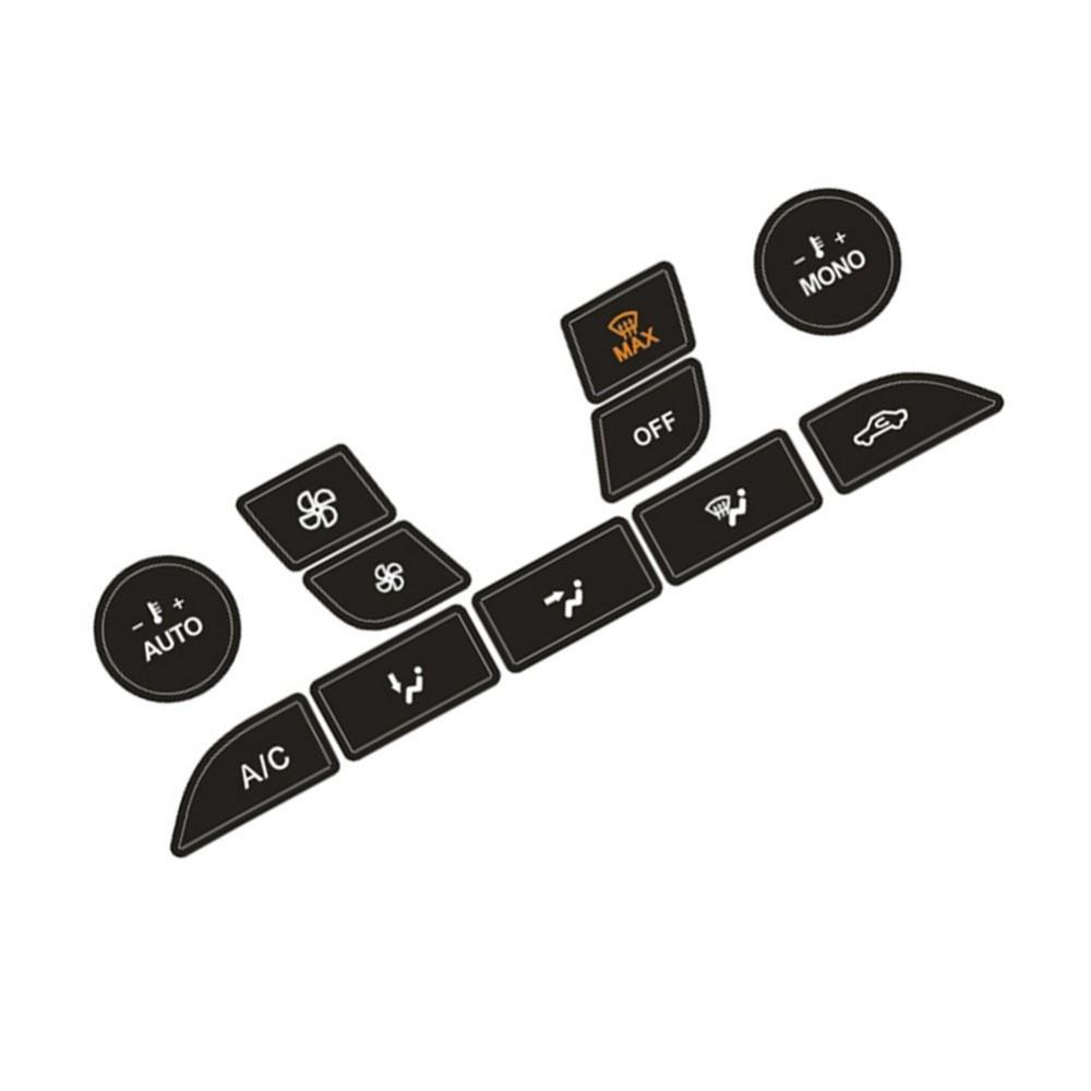 Car Air Condition Control Button Repair Stickers For Ford Focus 1999-2005