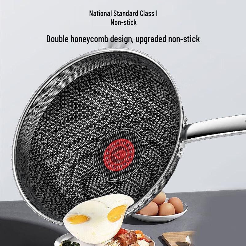 KBH 32cm Non-stick Stainless Steel Wok