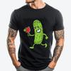 Pickle Drinking Pickleball Cocktail Funny Camisas Basicas Hombre Man Clothes Crazy Funny Shirts For Men - Men's Summer Cotton...