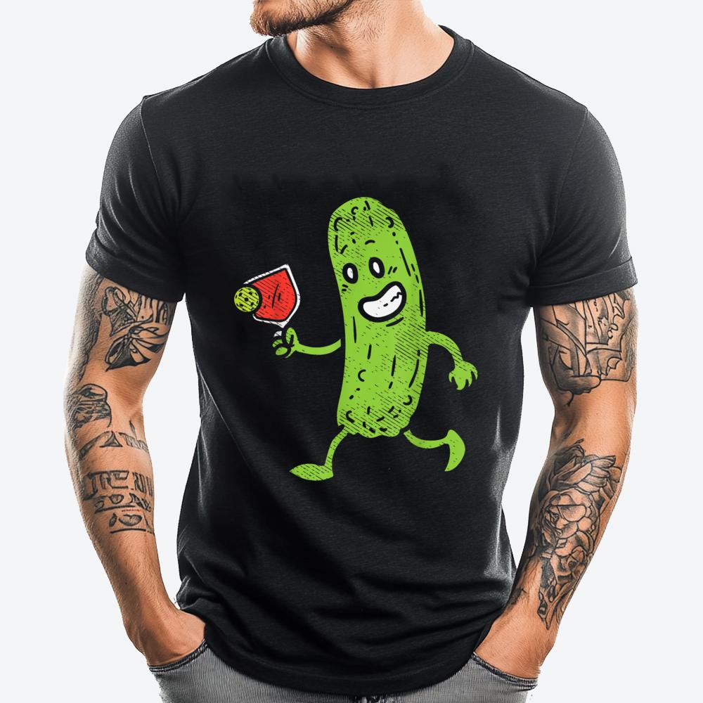 

Pickle Drinking Pickleball Cocktail Funny Camisas Basicas Hombre Man Clothes Crazy Funny Shirts For Men - Men s Summer Cotton... S разноцветный