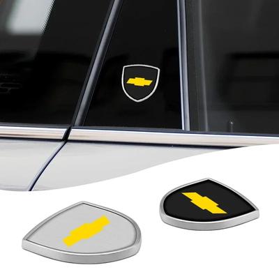 Hbrn5 3D Metal Car Body Fender Emblem Shield Stickers Decor Auto Accessories For Cruze Lacetti Captiva SS Z71 Equinox Trax