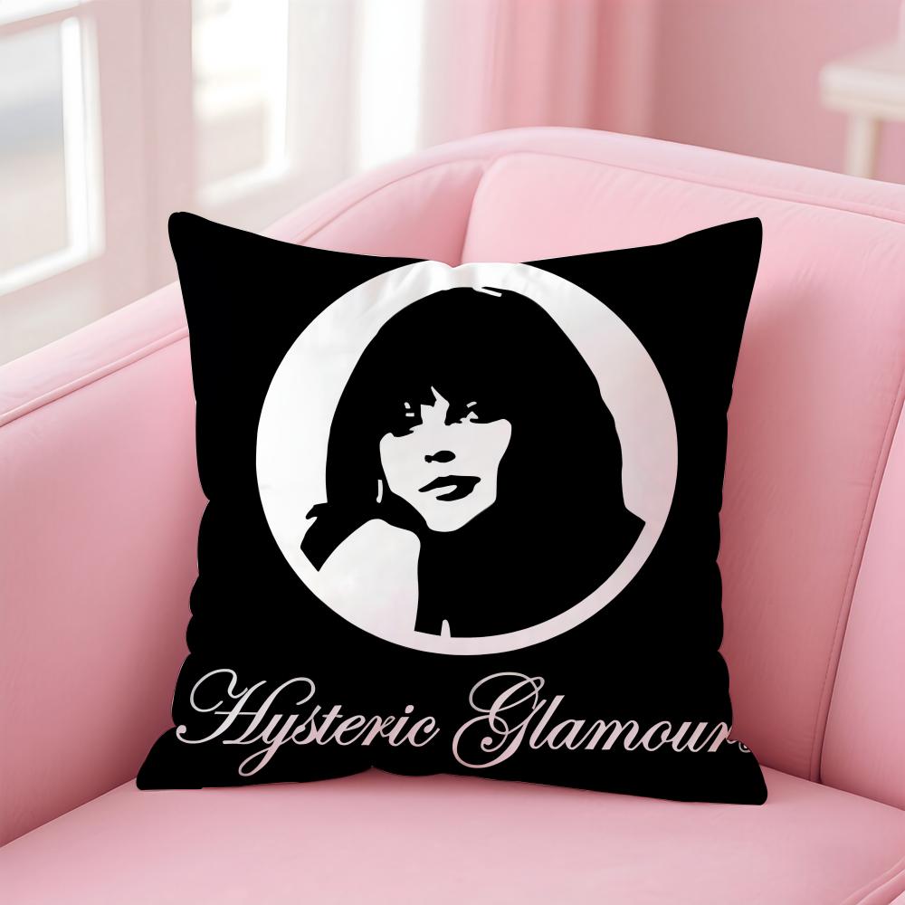 Brand H-Hysteric G-Glamour Cushion Cover Comfortable Reversible Pillow Cover Ideal for Car Sofa Bedroom & Beyond