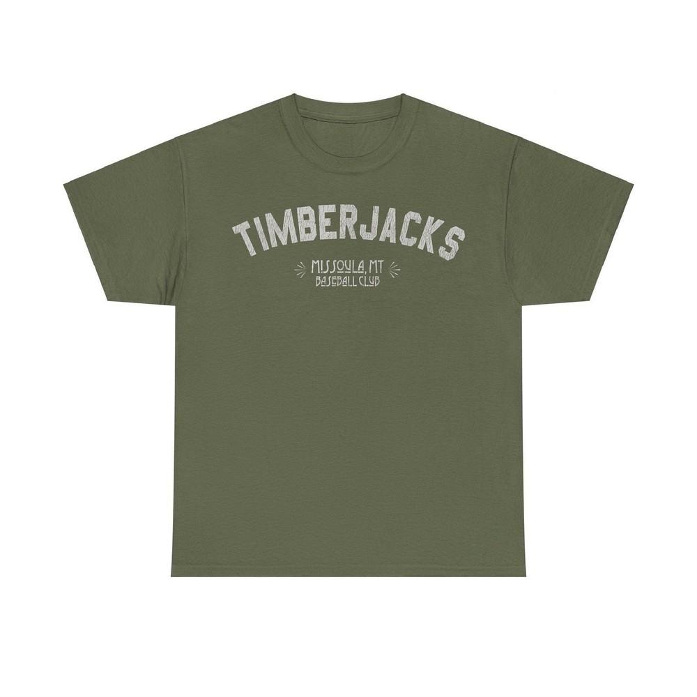 

Missoula Timberjacks Montana Baseball Team T-shirt 4XL