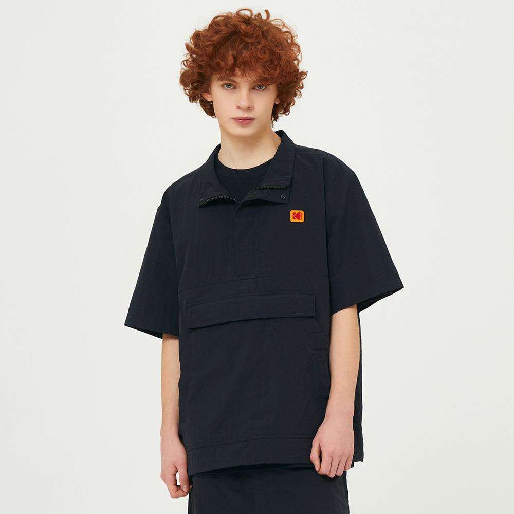 Kodak Color Plus Stand Neck Anorak Black
