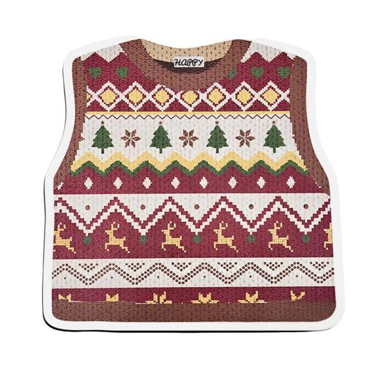 Knitted Sweater Print Mouse Pad Non-slip Base Waterproof Home Office Gaming Computer Laptop Mousepad Desk Mat PC Accessories