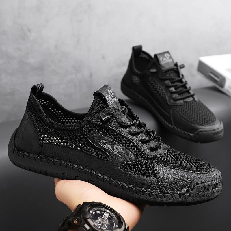 Men's Casual Shoes Mesh Breathable New Male Comfortable Outdoor Walking Shoes Classic Men Shoes Large Size Sneakers