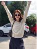 Autumn/Winter Women's Korean Loose Doll Collar Knit Sweater